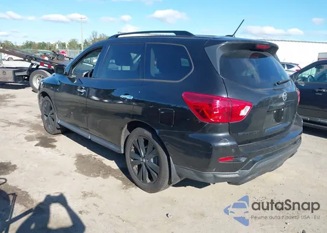 2018 Nissan Pathfinder Sl из США, поврежденный, VIN 5N1DR2MM7JC637981